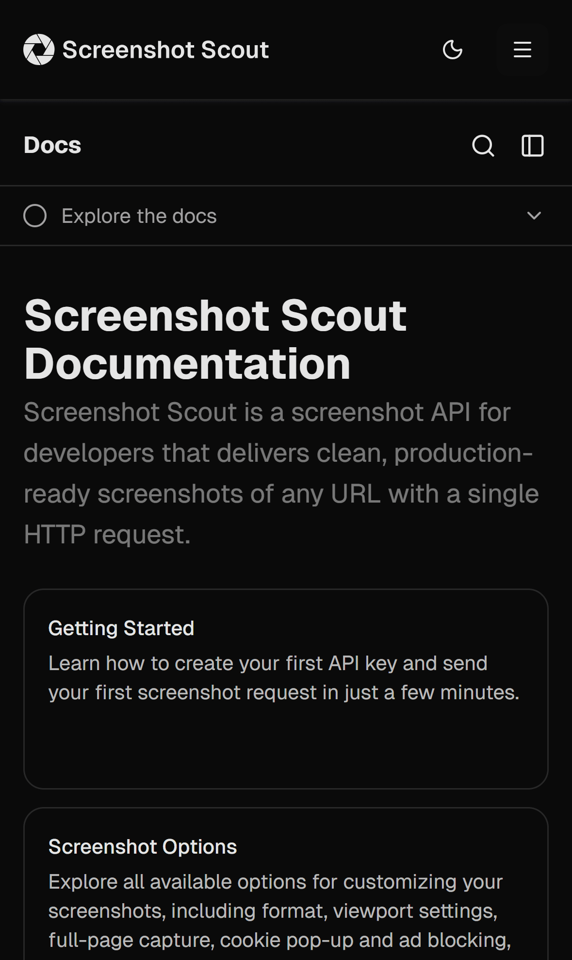 Desktop page preview